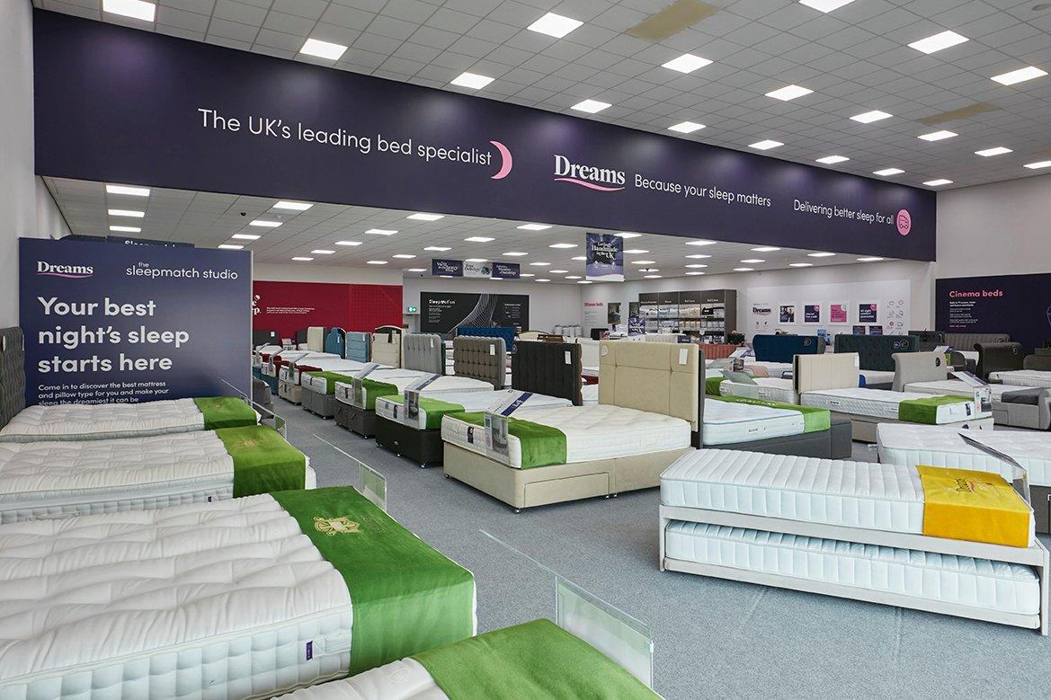 Dreams Store in Sheffield Beds, Mattresses & Furniture Dreams
